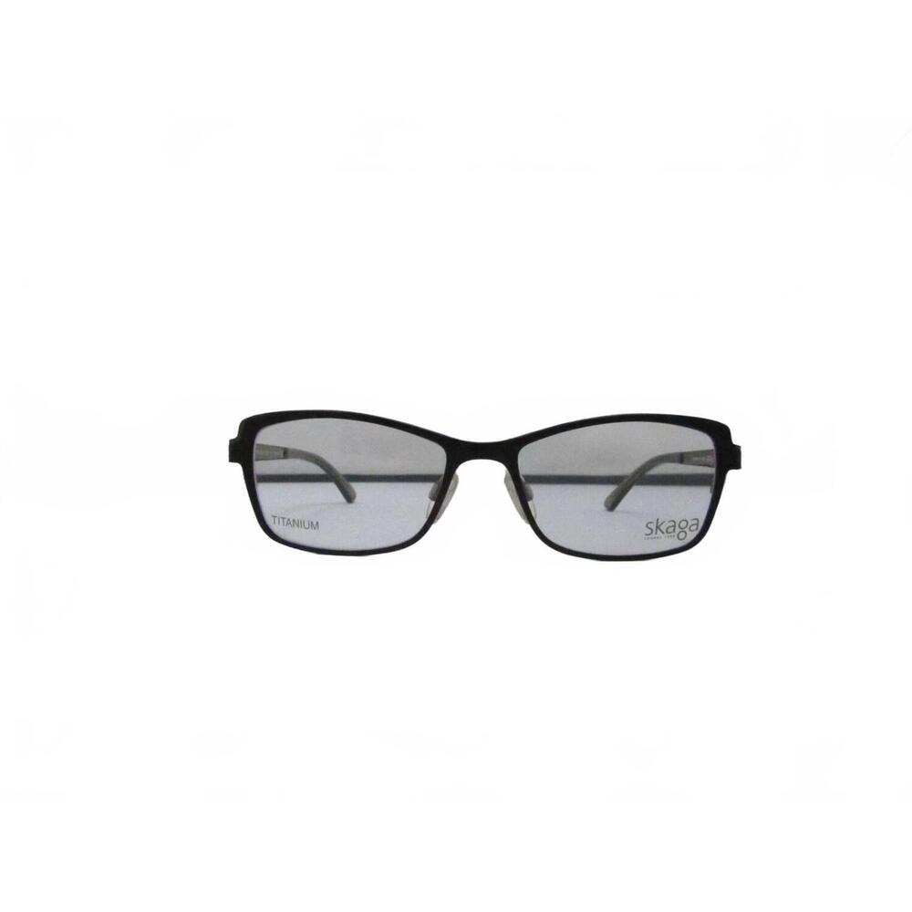 NEW SKAGA unisex lovisa rectangle eyeglasses in black